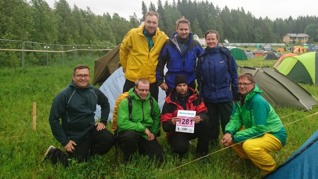 Tällä tiimillä mentiin Lappee-Jukola.